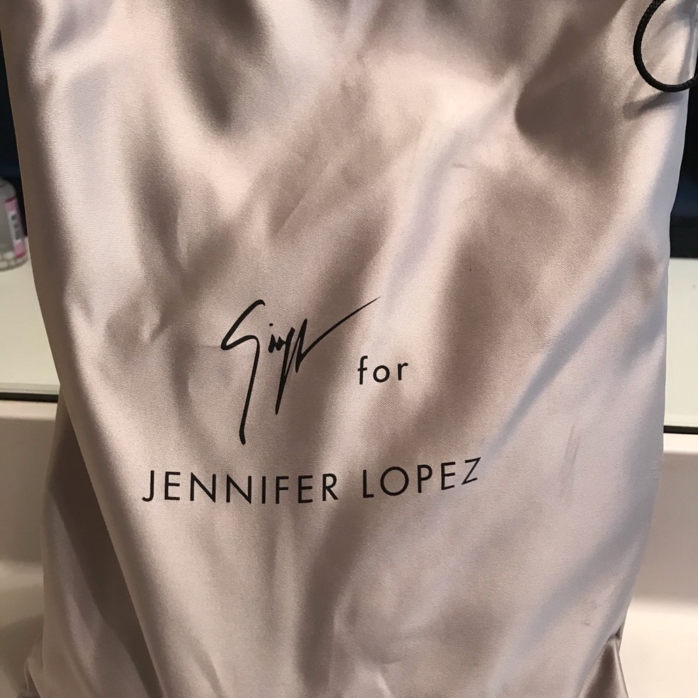 NWT JLo Harlee Suede Heels by Giuseppe Zanotti - Picture 6 of 8